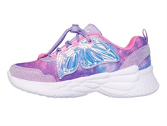 Skechers sneaker lavender/pink dream racer with lights